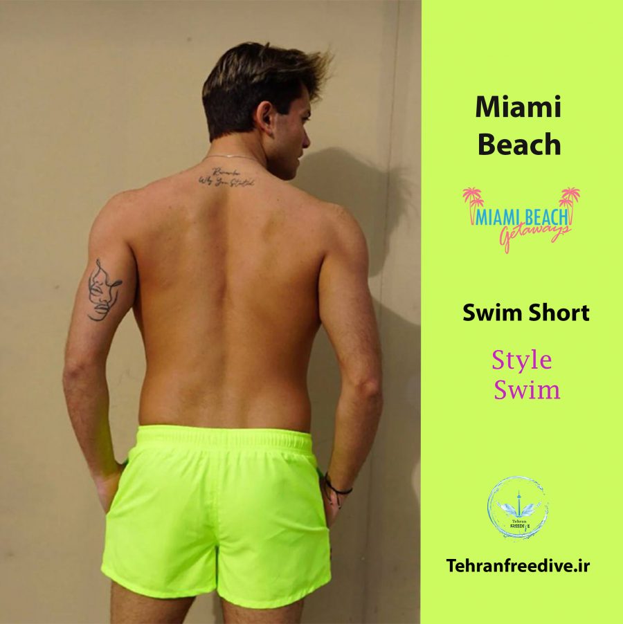 شلوارک شنا Miami Beach مدل Swim Short
