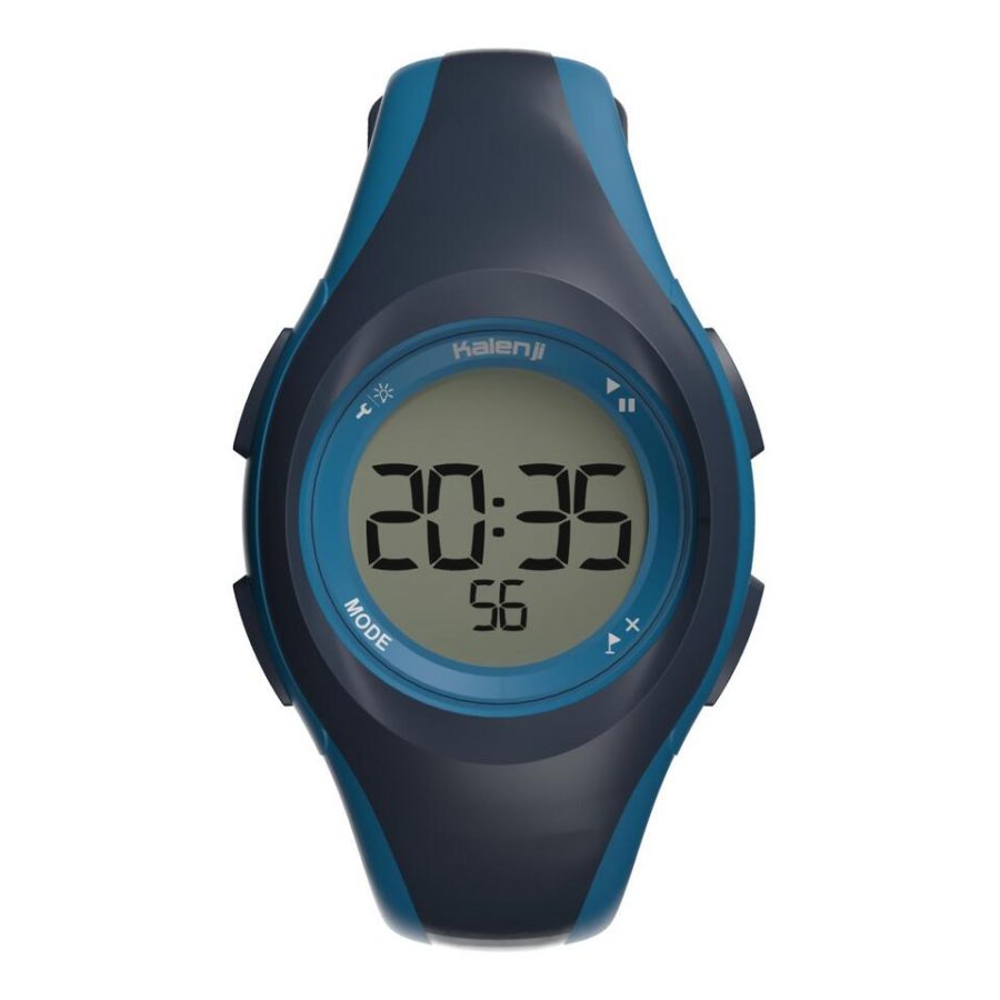 ساعت شنا و رانینگ Kalenji مدل W200 M RUNNING STOPWATCH - BLUE BLACK