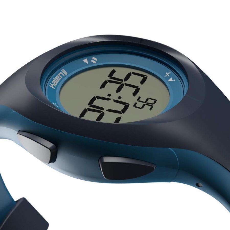 ساعت شنا و رانینگ Kalenji مدل W200 M RUNNING STOPWATCH - BLUE BLACK