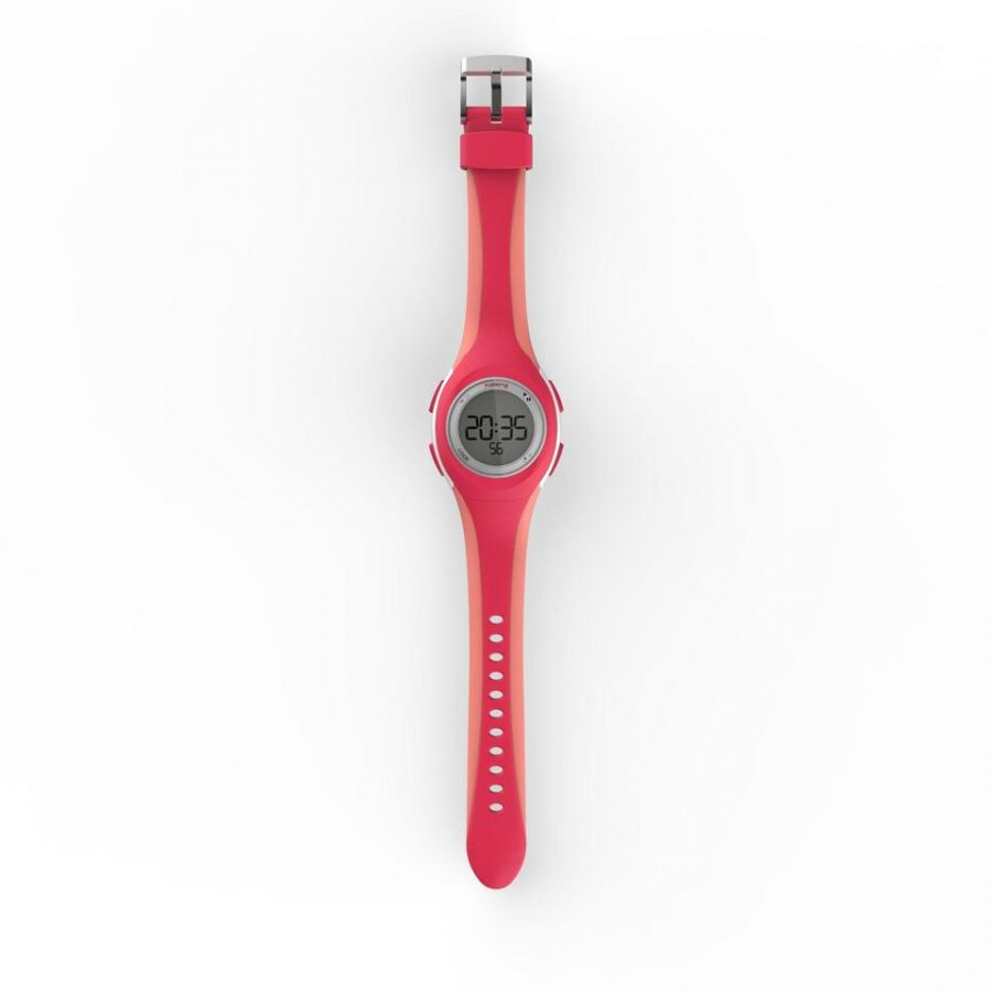 ساعت شنا و رانینگ Kalenji مدل W200 s women's running stopwatch - pink and coral