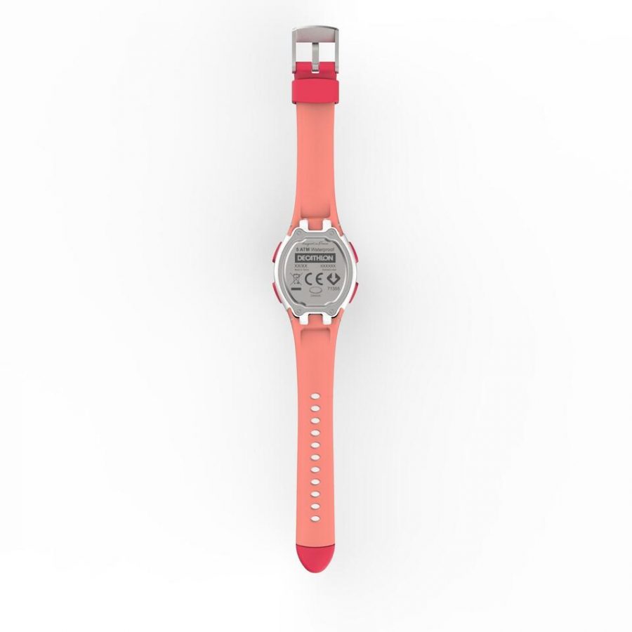 ساعت شنا و رانینگ Kalenji مدل W200 s women's running stopwatch - pink and coral