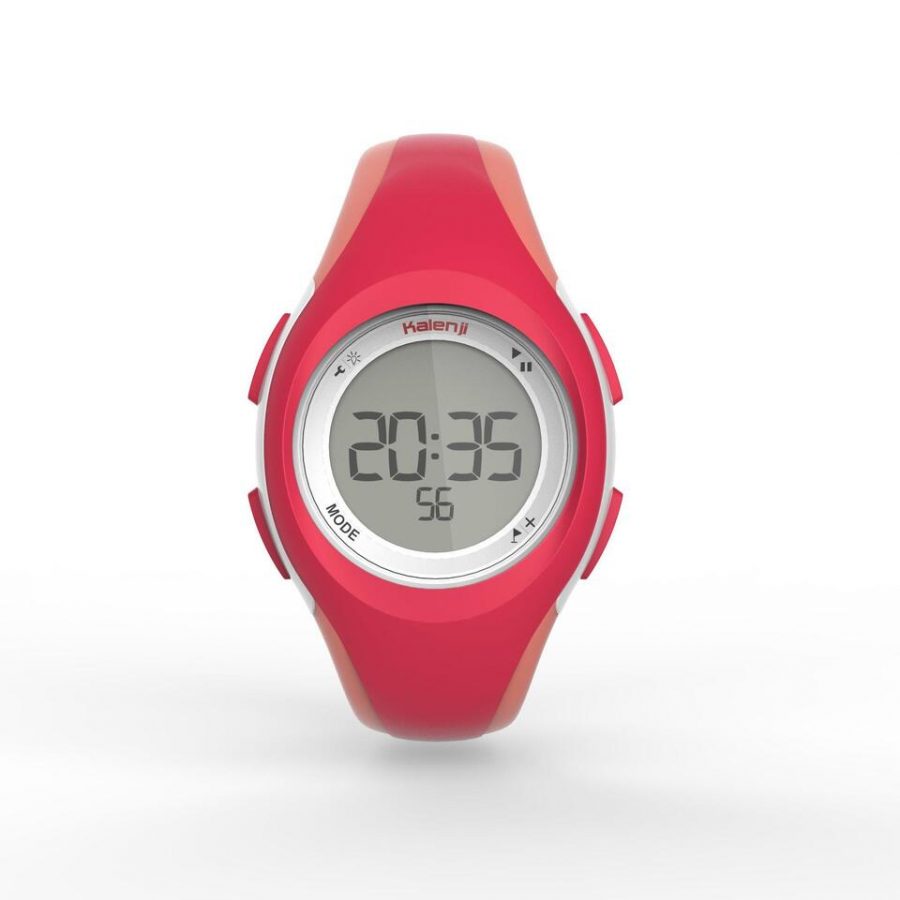 ساعت شنا و رانینگ Kalenji مدل W200 s women's running stopwatch - pink and coral