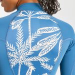 راشگارد زنانه Olaian مدل Women's Anti-UV Long-Sleeved T-shirt - 900 Palmer Blue