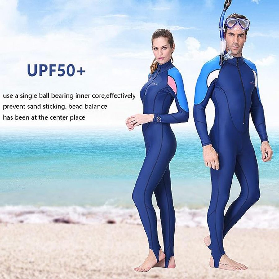 راشگارد زنانه DIVE & SAIL مدل Full Body UPF 50+ UV Protection