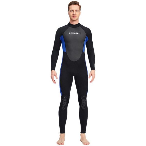 وت سوت مردانه Dive & Sail مدل UJEAVETTE Diving Suit Full Length 3mm Blue