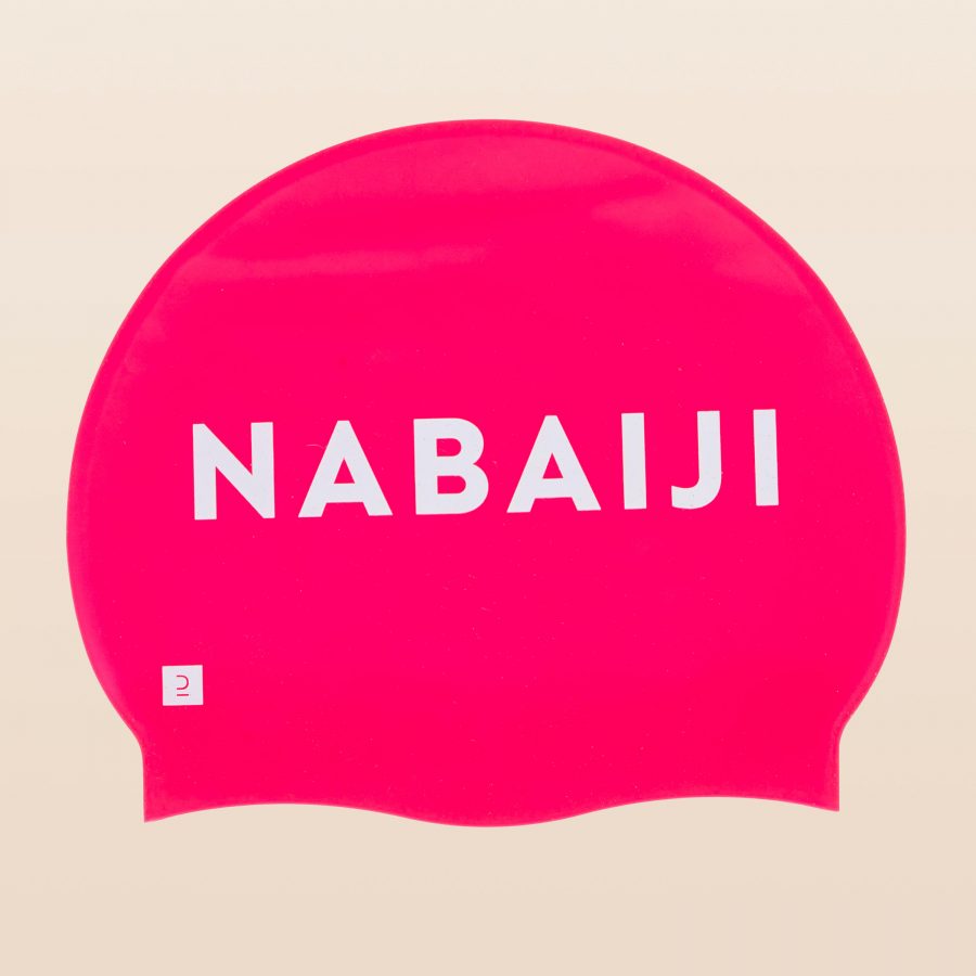 Swimming Cap Silicone Nabaiji Logo