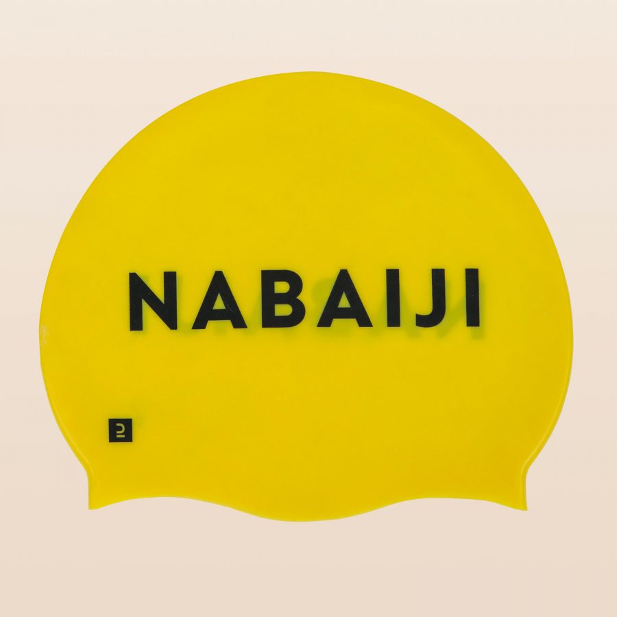 Swimming Cap Silicone Nabaiji Logo