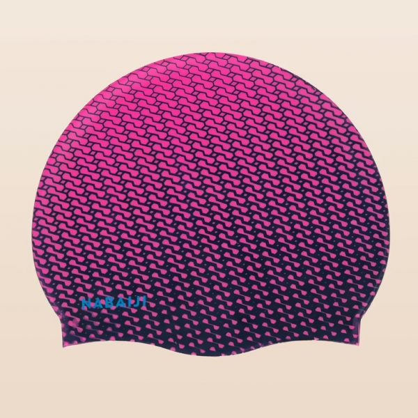 کلاه شنا Nabaiji مدل Silicone 500 tec pink