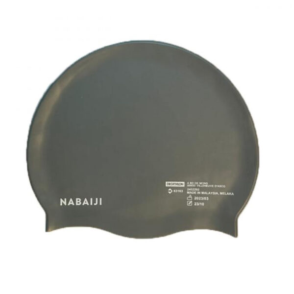 کلاه شنا Nabaiji مدل Silicone Gray