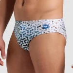 مایو شنا اسلیپ مردانه ARENA مدل BRIEF PLANET WATER PRINT