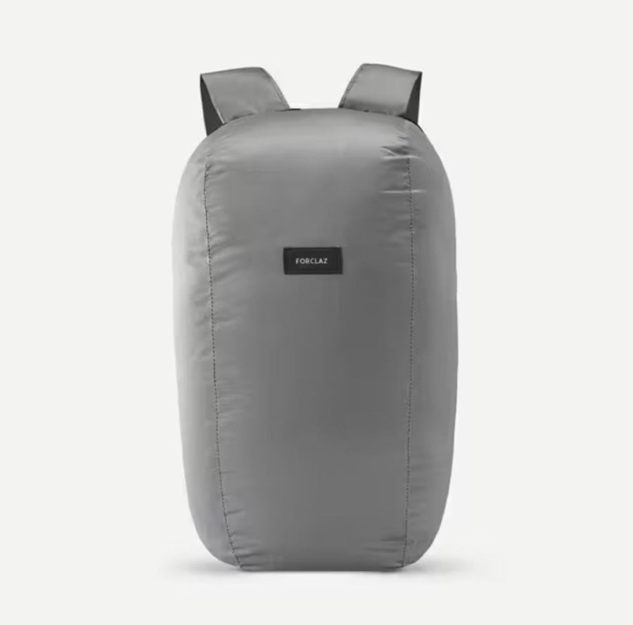 کوله ورزشی FORCLAZ مدل COMPACT TRAVEL BACKPACK 10L GREY