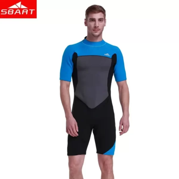 وتسوت شرتی مردانه SBART مدل Men Wet Suit 2MM Neoprene Surf