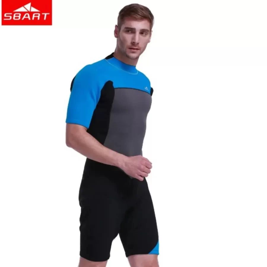 وتسوت شرتی مردانه SBART مدل Men Wet Suit 2MM Neoprene Surf