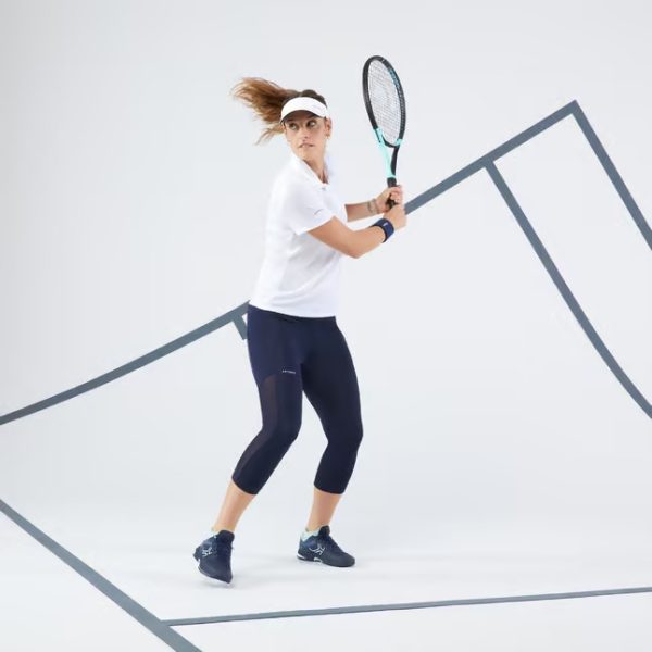 لگ ورزشی زنانه ARTENGO مدل Women 3/4 Tennis Tight- Hip Ball