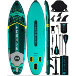 پدل برد بادی MY BOAT مدل MY BOAT BASS HANTER BLUE GREEN PRO 2024 (NEW)