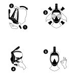 ماسک غواصی FULL FACE SUBEA مدل Easybreath Mask