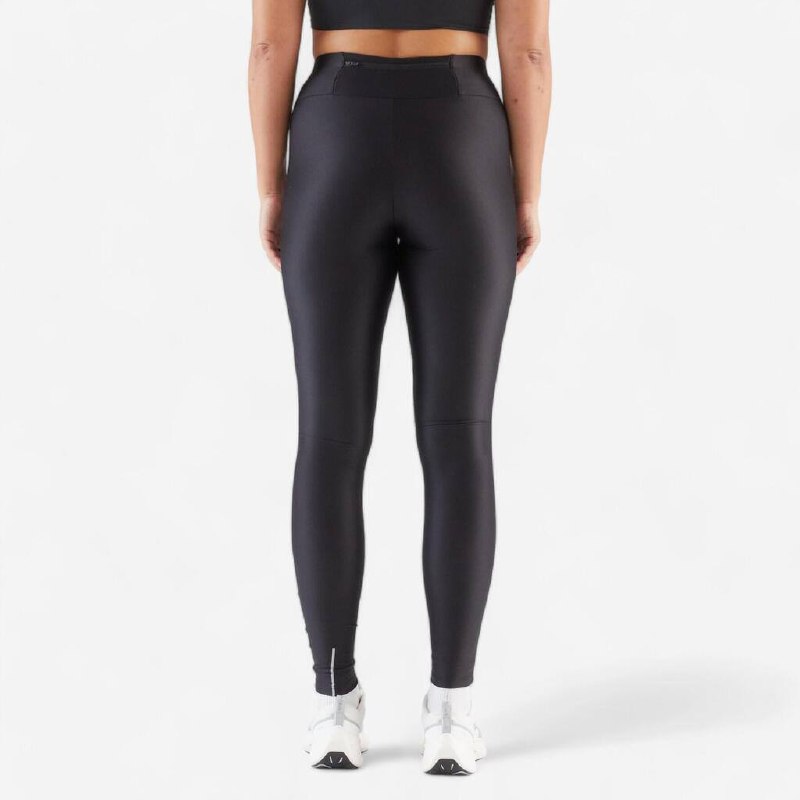 لگ ورزشی KALENJI مدل Women's Running Tights - Black - KIPRUN Run 100